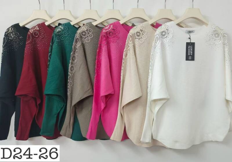 Bluzki damskie Roz Standard, Mix Kolor Paczka 10 szt